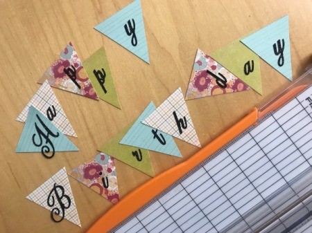 Happy Birthday Gift Bag - apply stickers for message