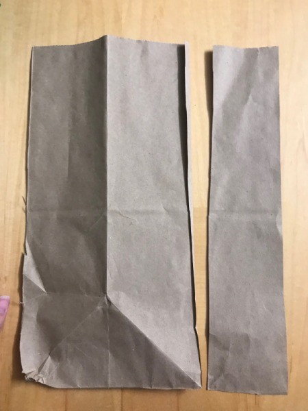 Simple Tassel Bow Gift Topper - cut off excess paper