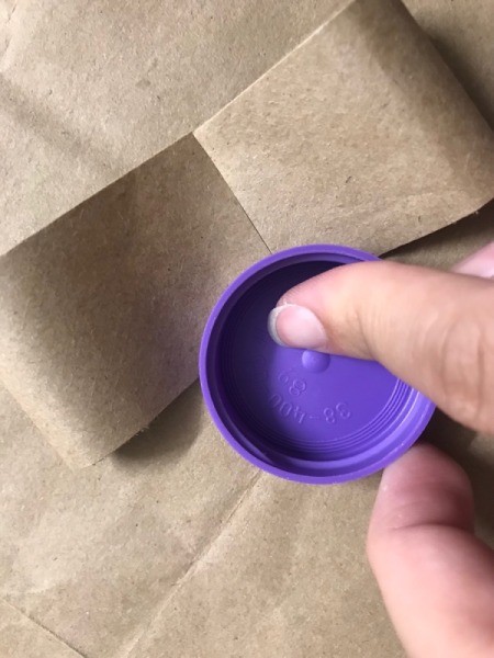 Simple Tassel Bow Gift Topper - use the cap to create definition - trace