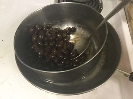 melting chocolate