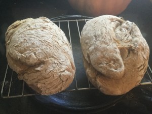 baked Walnut Potato Bread