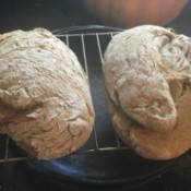 baked Walnut Potato Bread