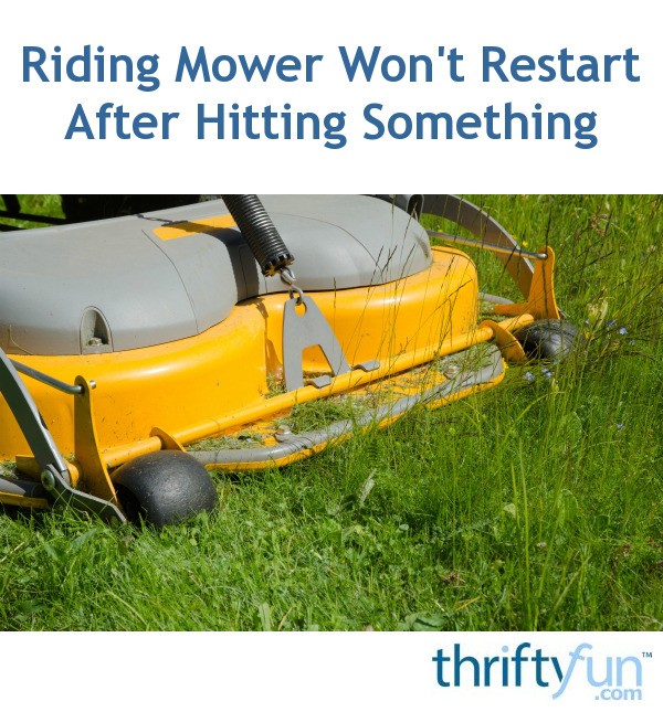 riding mower won t move forward or reverse