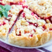 Berry crumble Pie.