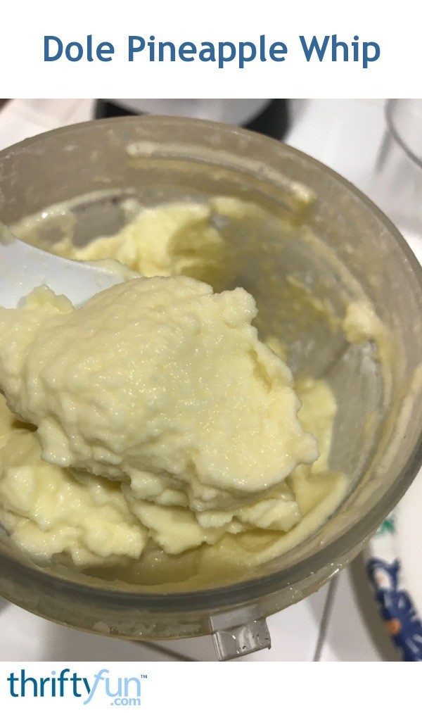 Making a Dole Pineapple Whip ThriftyFun