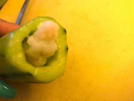 Stuffing Cucumber Roll