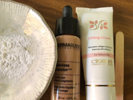 DIY Pore Minimizing Face Primer - supplies