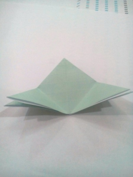 Folded Paper Star - unfold