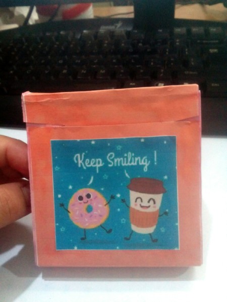 Paper Card Organizer - closed organizer