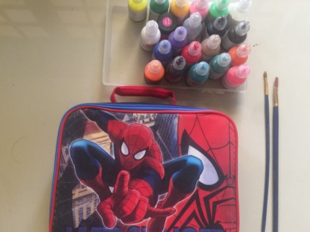 Revamping a Kid's Lunch Box - supplies