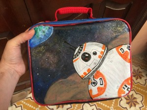 Revamping a Kid's Lunch Box - finished lunch box