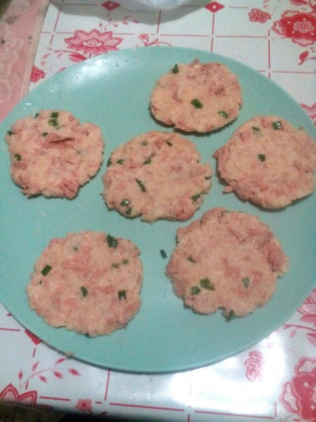 formed Tuna Cheese Patties
