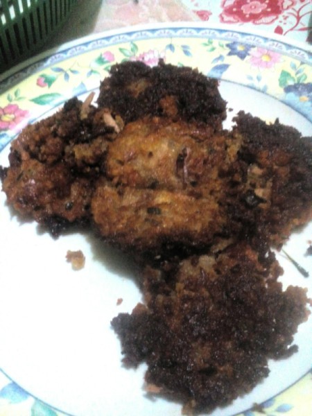 cooked Tuna Cheese Patties