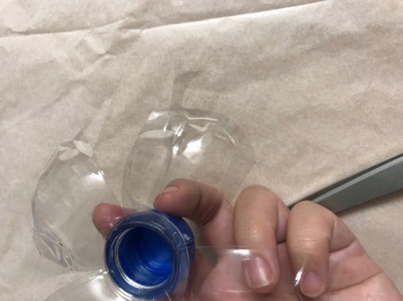 Photo Clip Banner - use scissors to shape petals