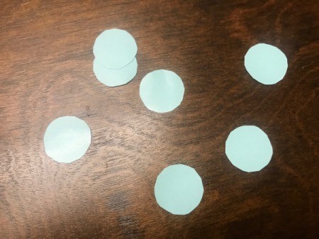 Travel Fund - Airplane Piggy Bank - cut out circles and a long oval for windows