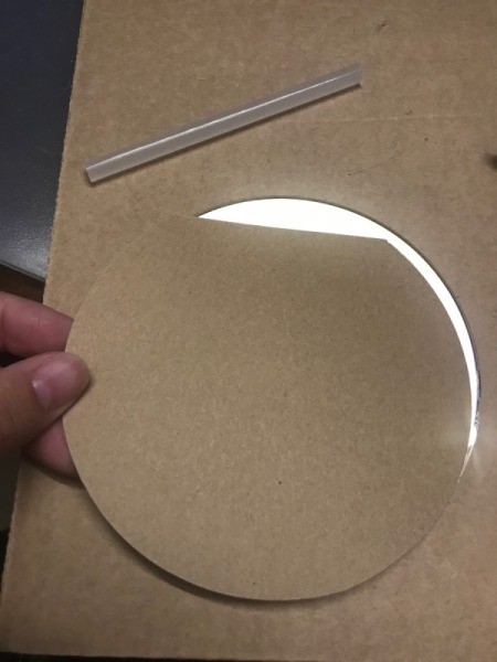 Standing CD Picture Frame - trace around the CD onto your paper