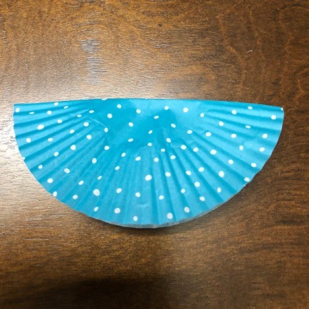 Ballerina Craft Stick - fold in half