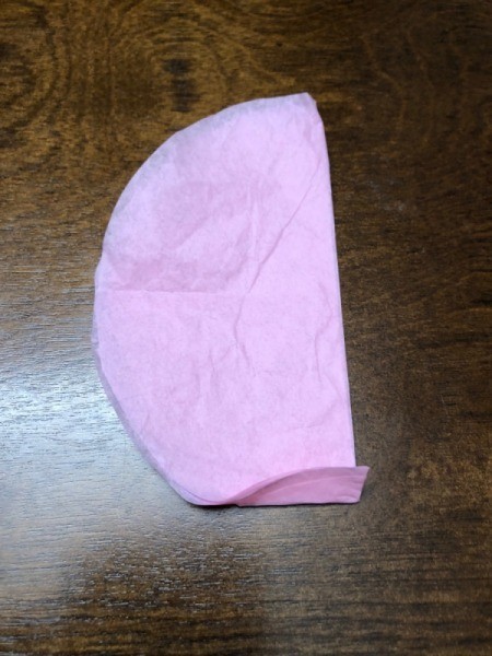 Ballerina Craft Stick - begin to fold accordion style to make a tutu