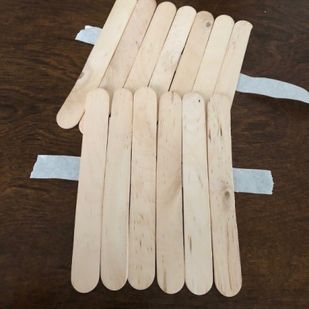 Upcycled Cardboard Box to Gift Basket - second section