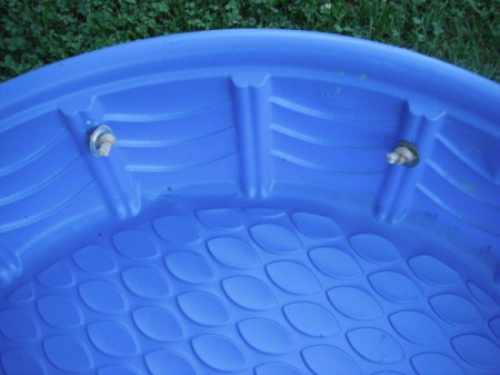 Use a Baby Pool to Cleanup Yard Debris