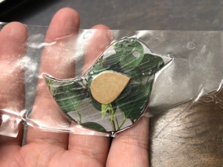 Upcycle Giftcard to Keychain with a Fob