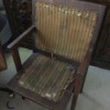 Value of an Antique Theater Seat - folding wooden chair