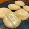 Iced Cookies on plate