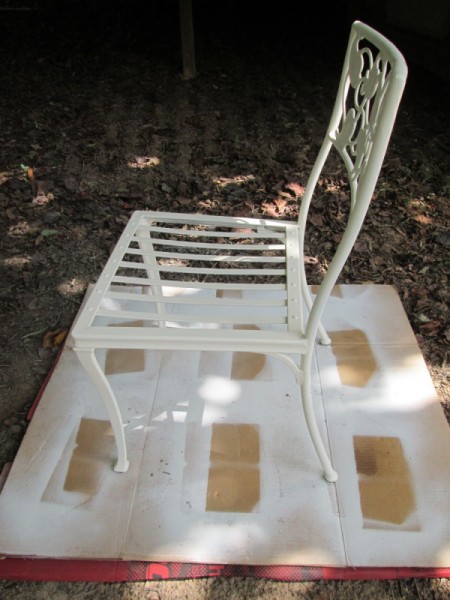 I Love Chairs As Planters In My Garden - painting a chair