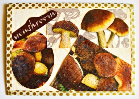 Fall Themed Kitchen Tea Invitation - add a washi tape frame around the outside of the card