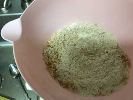 dry ingredients in bowl