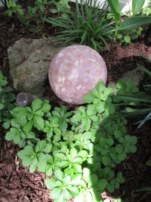 Making a Garden Orb from a Bowling Ball