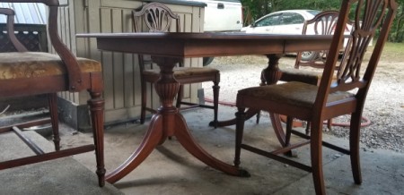 Value of a Dining Table and Chairs