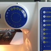 Toyota Sewing Machine Stitch Dial Won't Adjust - dial