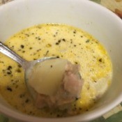 New England Clam Chowder in bowl