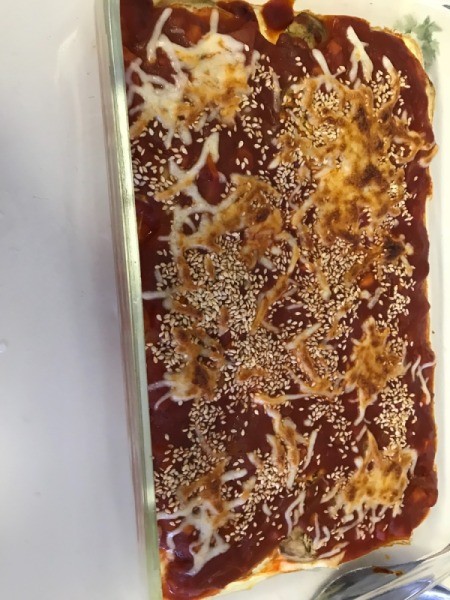 baked Eggplant Custard Bake