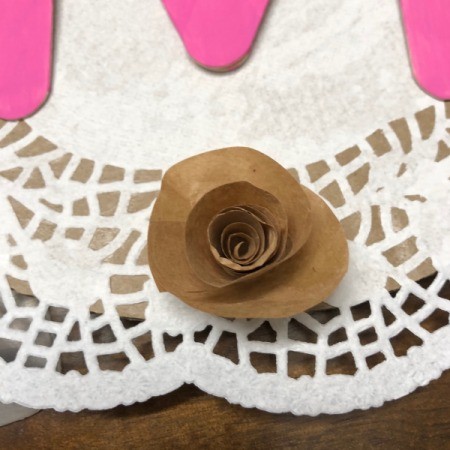 Monogram Initial Sign - glue in place