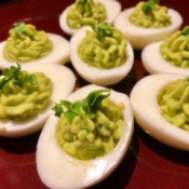 Guacamole Deviled Eggs