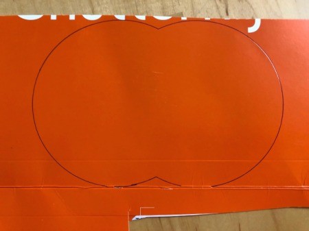 Decorated Paper Pumpkins - trace around onto orange paper