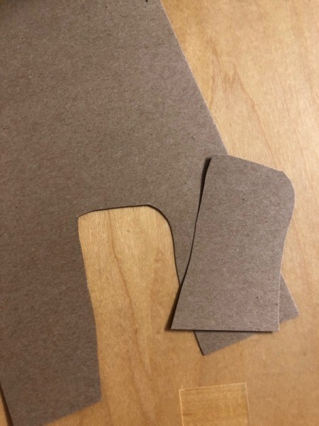 Decorated Paper Pumpkins - freehand a stem and cut from craft paper