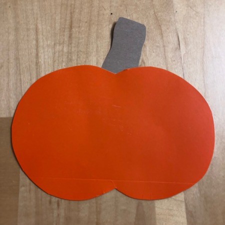 Decorated Paper Pumpkins - attach