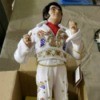 Value of an Ashton Drake Galleries Elvis Doll - Elvis in a ornate white costume