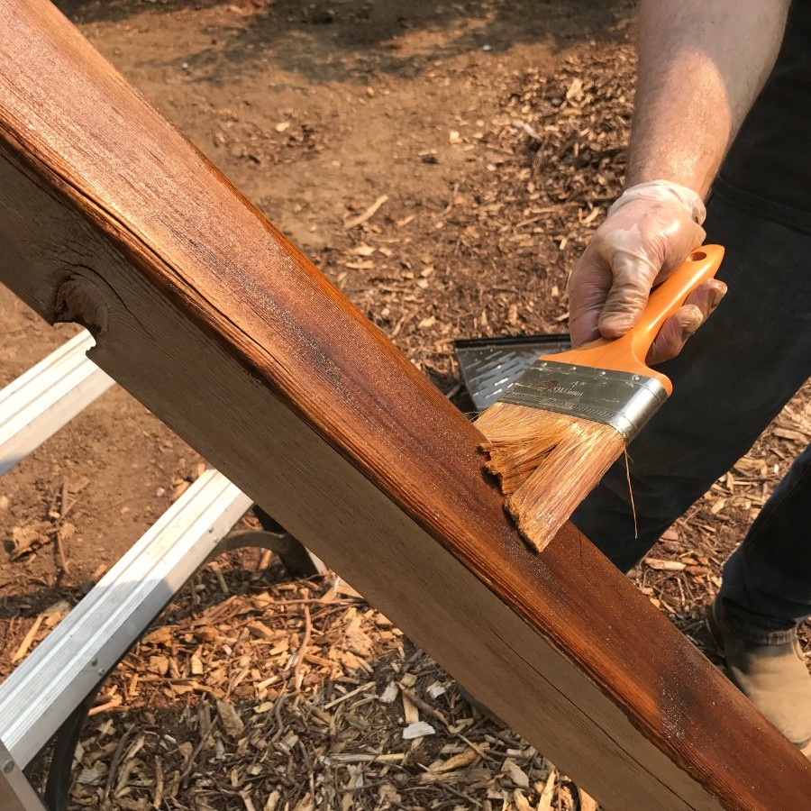 Refinishing a Wooden Playground ThriftyFun