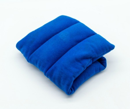 Blue microwave heat pack.