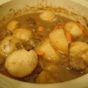 Stewed Beef in crockpot