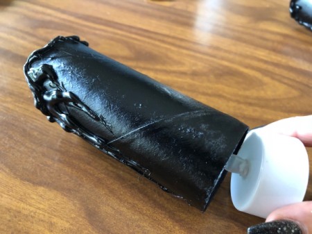 Spooky Candles - turn on the votives and push up from the bottom