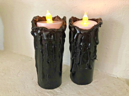 Spooky Candles - black candles