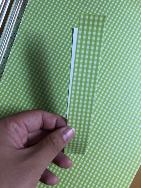 Pumpkin Garland - fold with pattern out