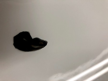 Floating Ink Ghost Race - ghost begins to lift off the plate