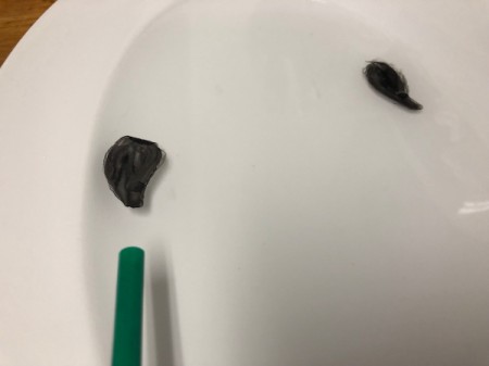 Floating Ink Ghost Race - use straw to blow the ghosts around