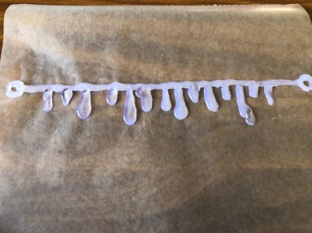 Bloody Choker Necklace - all drips added